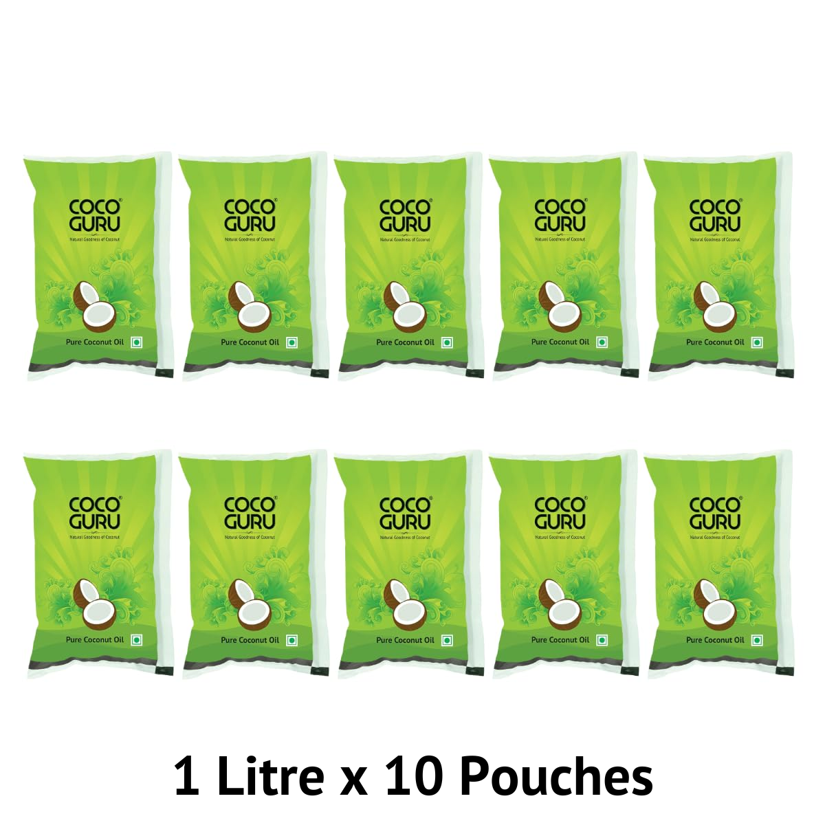 High Grade Coconut Oil in Pouch 1 Litre – 10 Litres Box