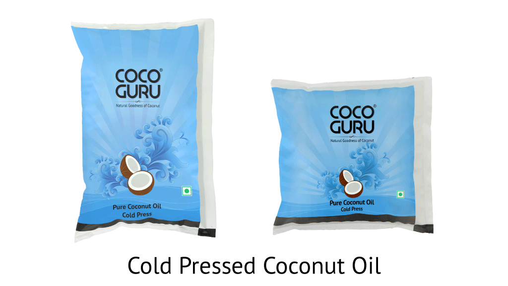 Cold Pressed Coconut Oil Pouches