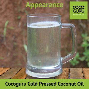 Cold Pressed Coconut Oil Appearance
